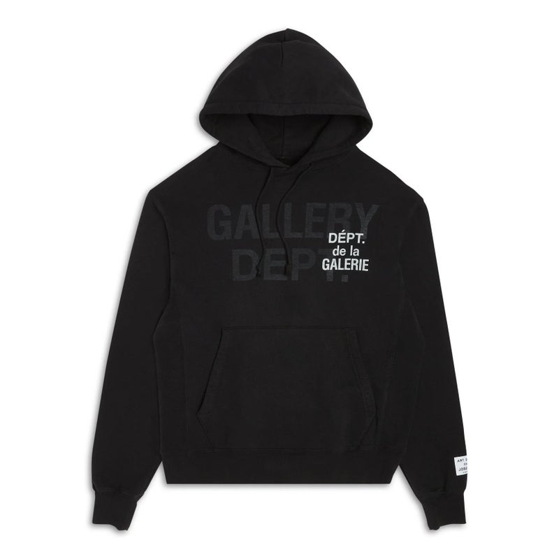 Galler French English Overlapping Basic Letters Logo Slogan Hooded Vests One Batch - Image 3