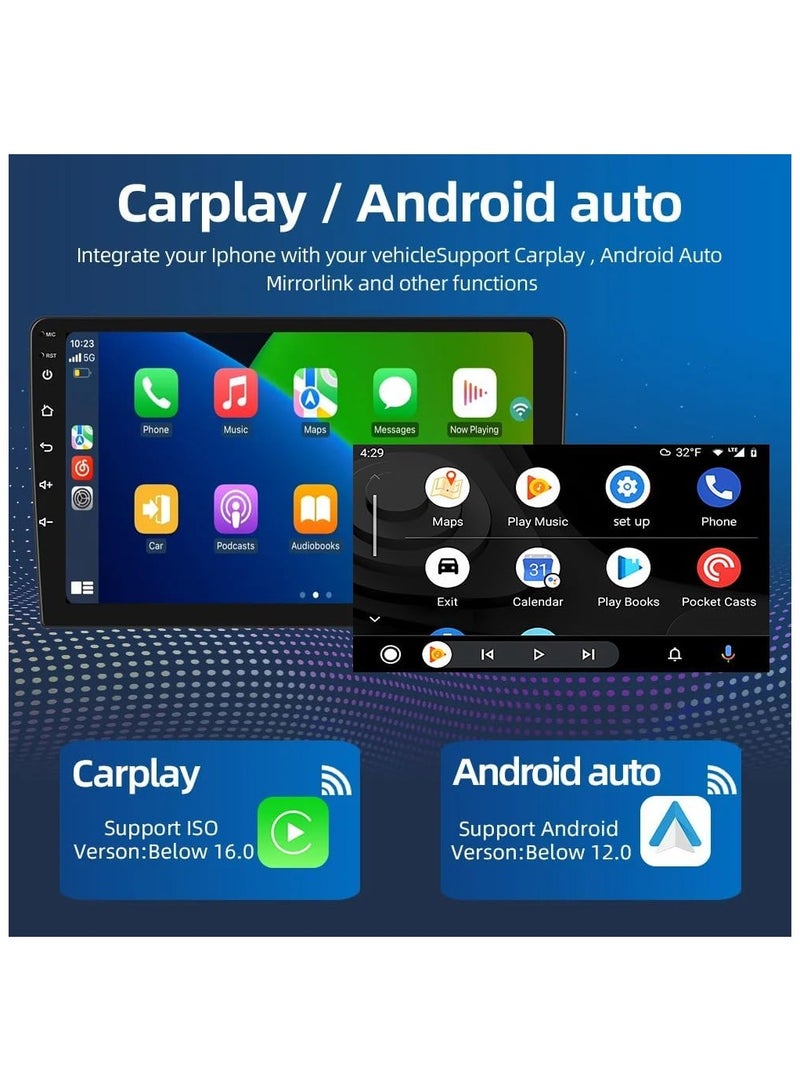 Vierex Android Car Stereo For Toyota Yaris Vios 2016 2017 With Apple Carplay Android Auto Wireless WiFi DSP FM AM BT AHD Camera Included 2+32GB - Image 2