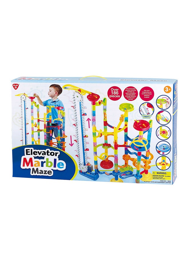 PLAYGO Elevator Marble Maze B/O - Over 186 Pcs  - Image 2