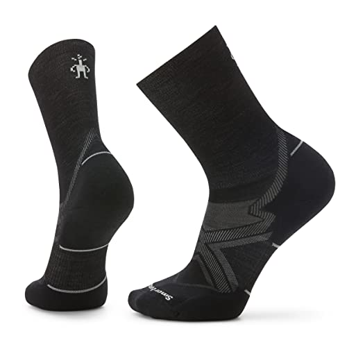 Smartwool Men's Run Cold Weather Targeted Cushion Crew Black L - Image 3