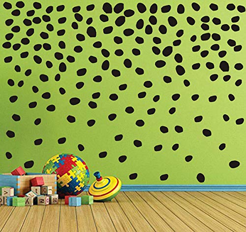 Easu Polka Dots Wall Decal Irregular Dots Wall Decal Removable Vinyl Polka Dot Decor Modern Wall Sticker Nursery Wall Decor - Image 2