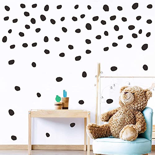 Easu Polka Dots Wall Decal Irregular Dots Wall Decal Removable Vinyl Polka Dot Decor Modern Wall Sticker Nursery Wall Decor - Image 4