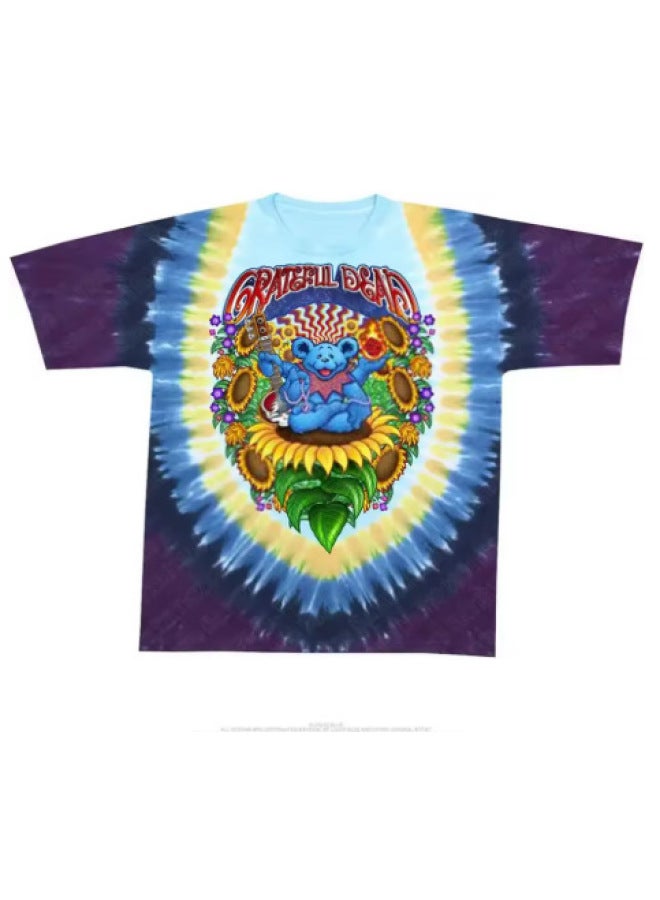 New Fashion 3d Printed Round Neck Loose Style Sports Casual T-shirt Harajuku Streetwear Summer