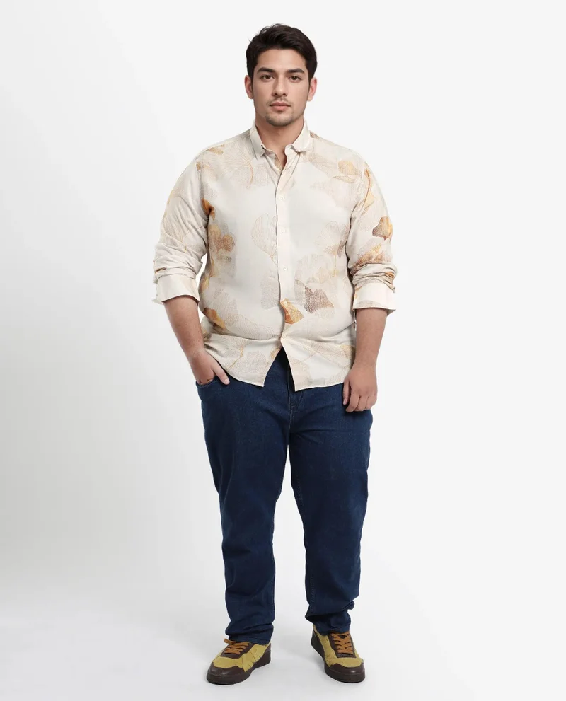 Rare Rabbit Men's Floral Print Shirt