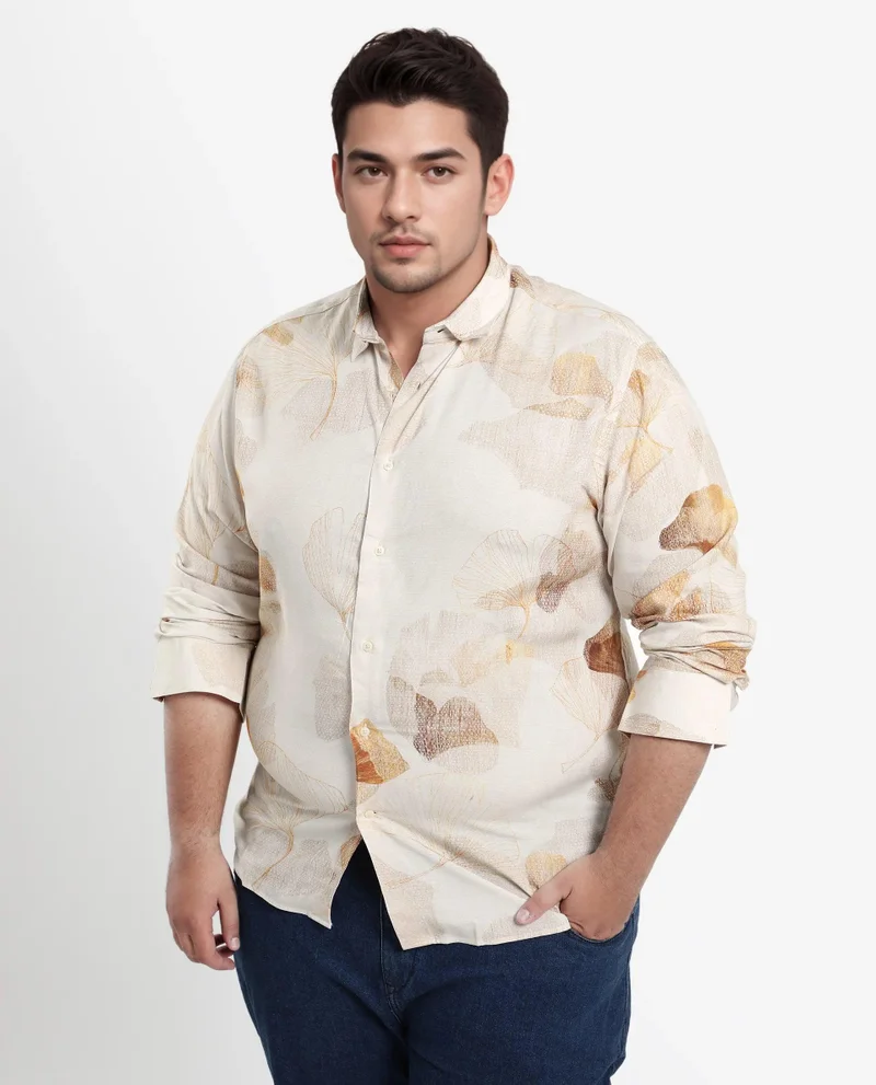 Rare Rabbit Men's Floral Print Shirt