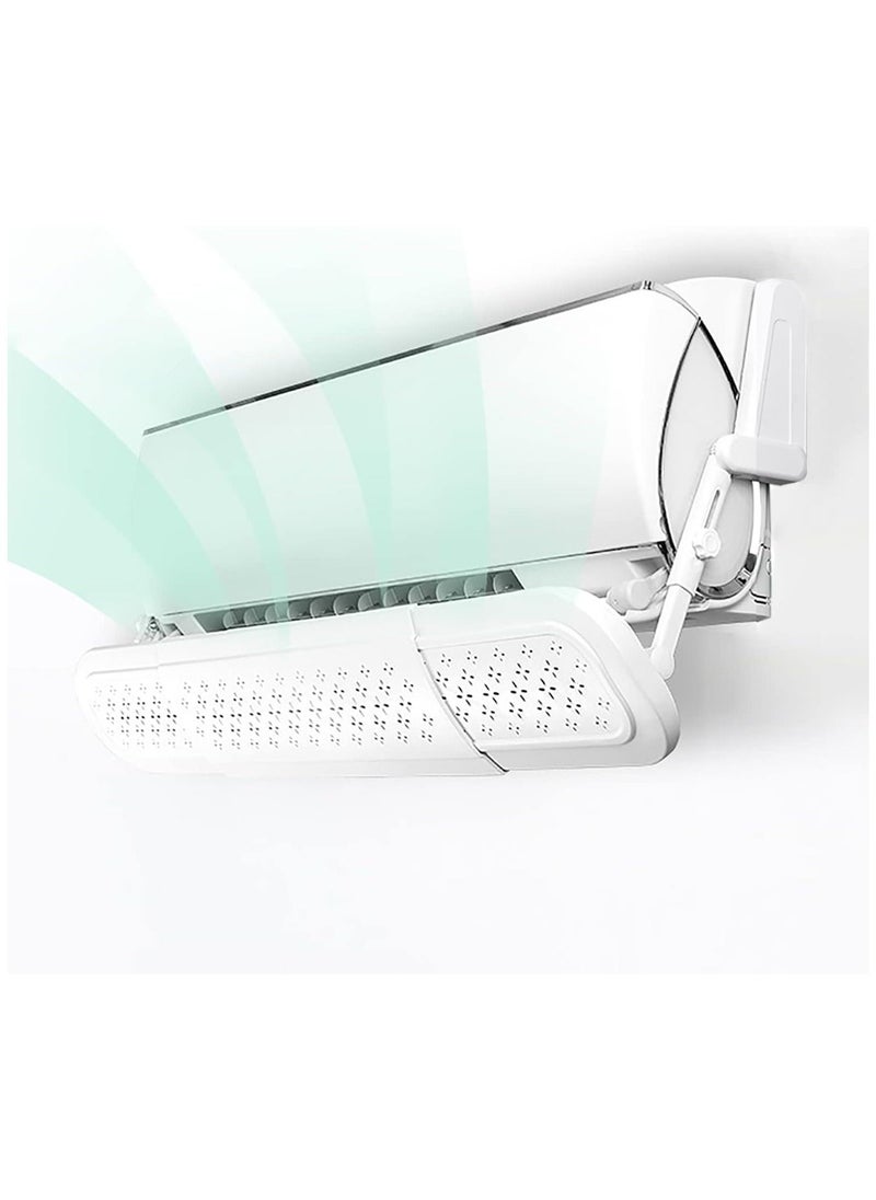 Arabest Air Conditioner Deflector, Adjustable Split AC Air Conditioning Baffles, Anti Direct Blowing Air Conditioning Wind Shield for Home Air Conditioner  - Image 1
