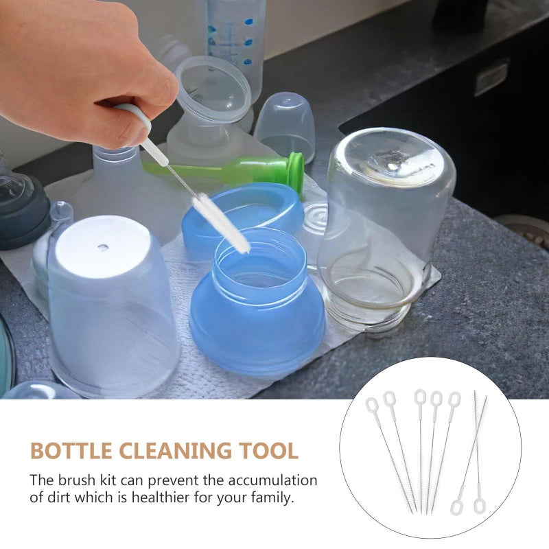 Stainless Steel Straw Cleaning Brush Set 10 Pieces Bottle Cleaner - Image 4