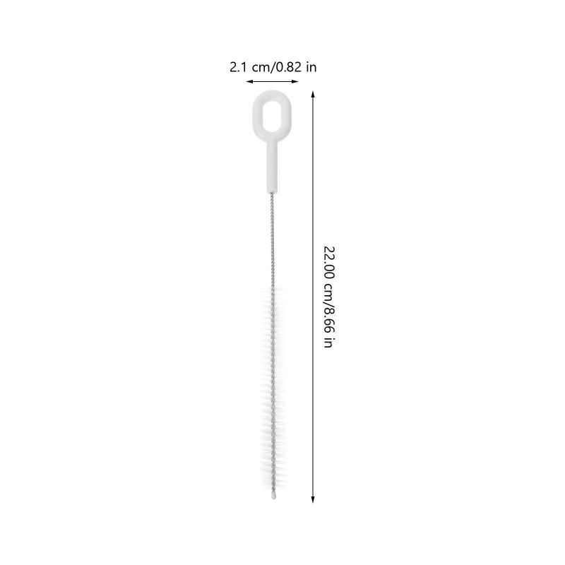 Stainless Steel Straw Cleaning Brush Set 10 Pieces Bottle Cleaner - Image 3