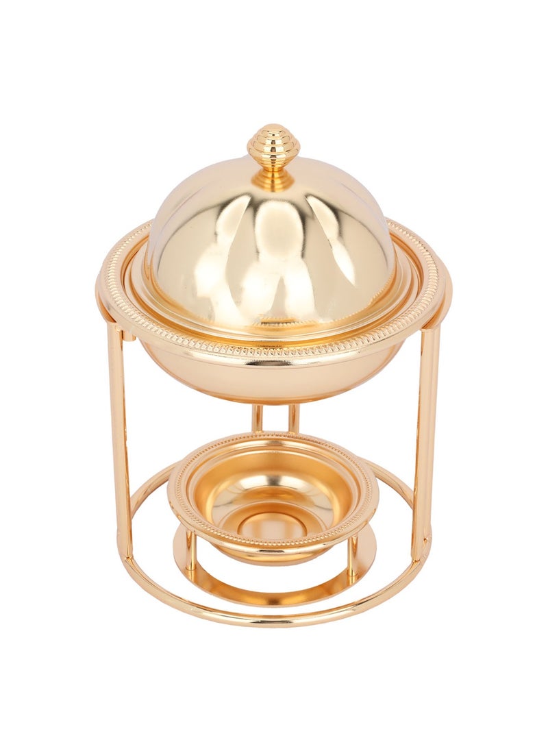 Alsaif Gallery - A Set Of Round Steel Date Plate Noah with A Large Golden Stand - Image 1