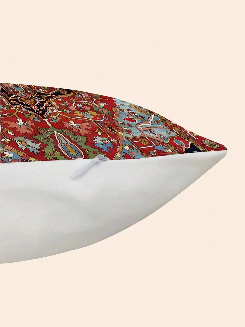 Ramadan Decorations Oriental Geometric Cushion Covers Set Of 4 Pieces 45 × 45 cm Decorative Pillow Covers - Image 3