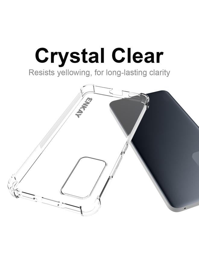 ENKAY Case For Xiaomi 12 Lite Clear TPU Shockproof Phone Case - Image 3