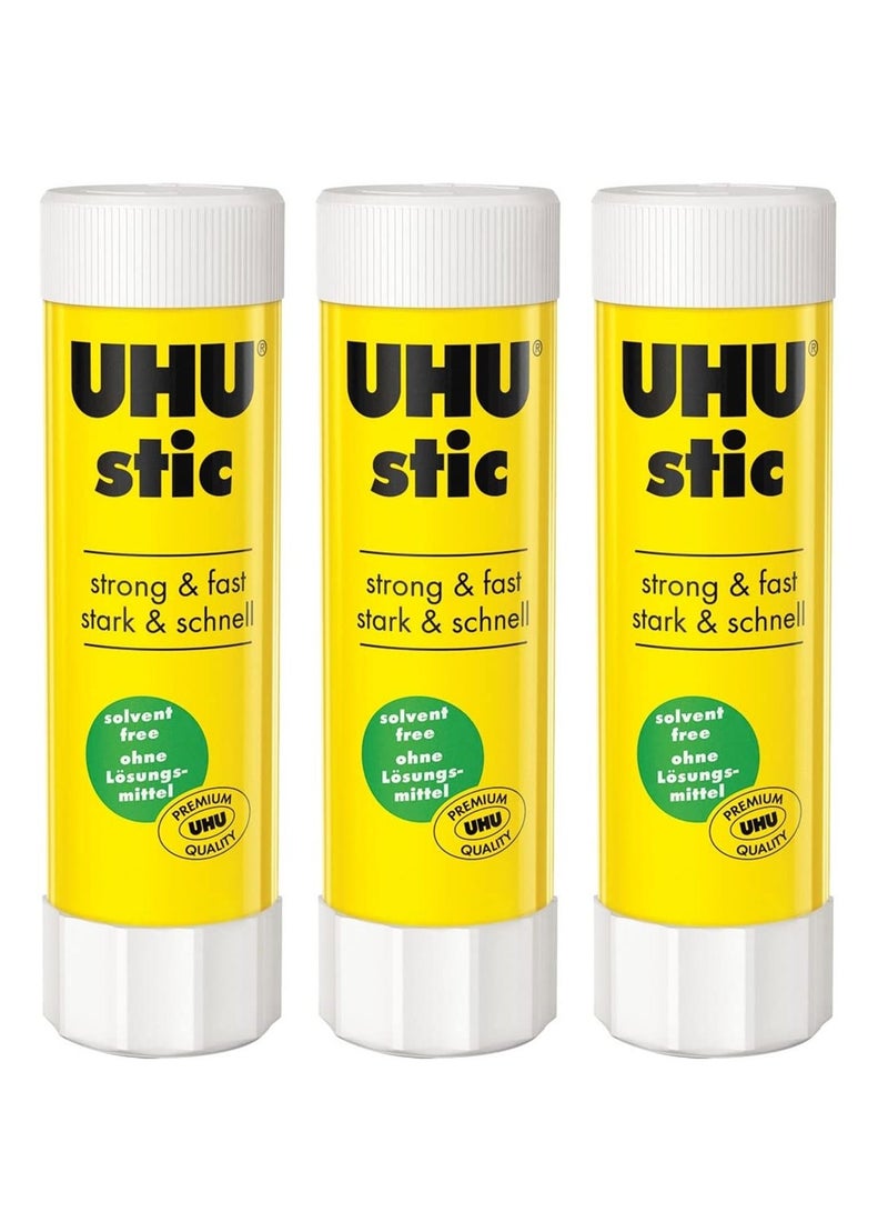 UHU لاصق ثلاثي القطع 40 جرام - Image 1