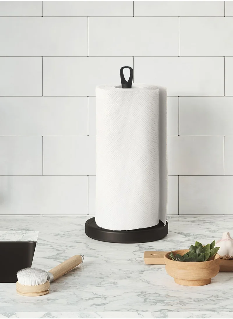 UMBRA Black Kitchen Paper Towel Holder