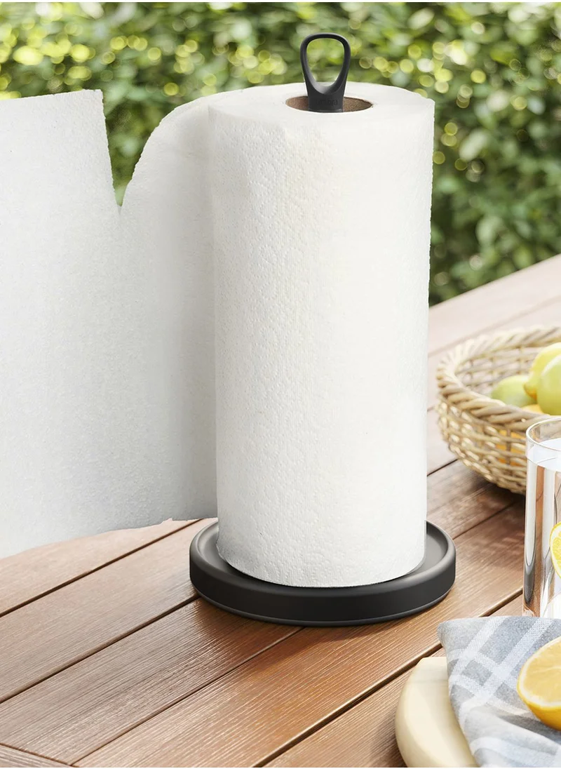 UMBRA Black Kitchen Paper Towel Holder