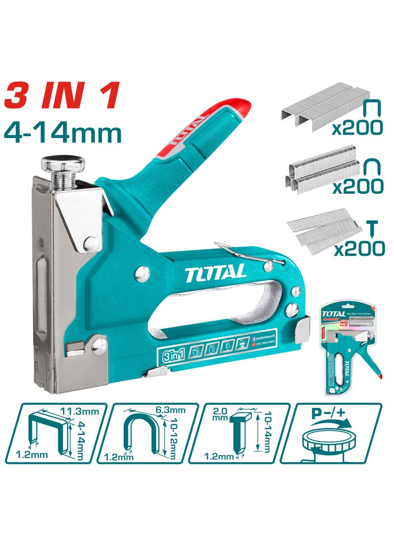 TOTAL Total Staple Gun 3 In 1 Tht31143