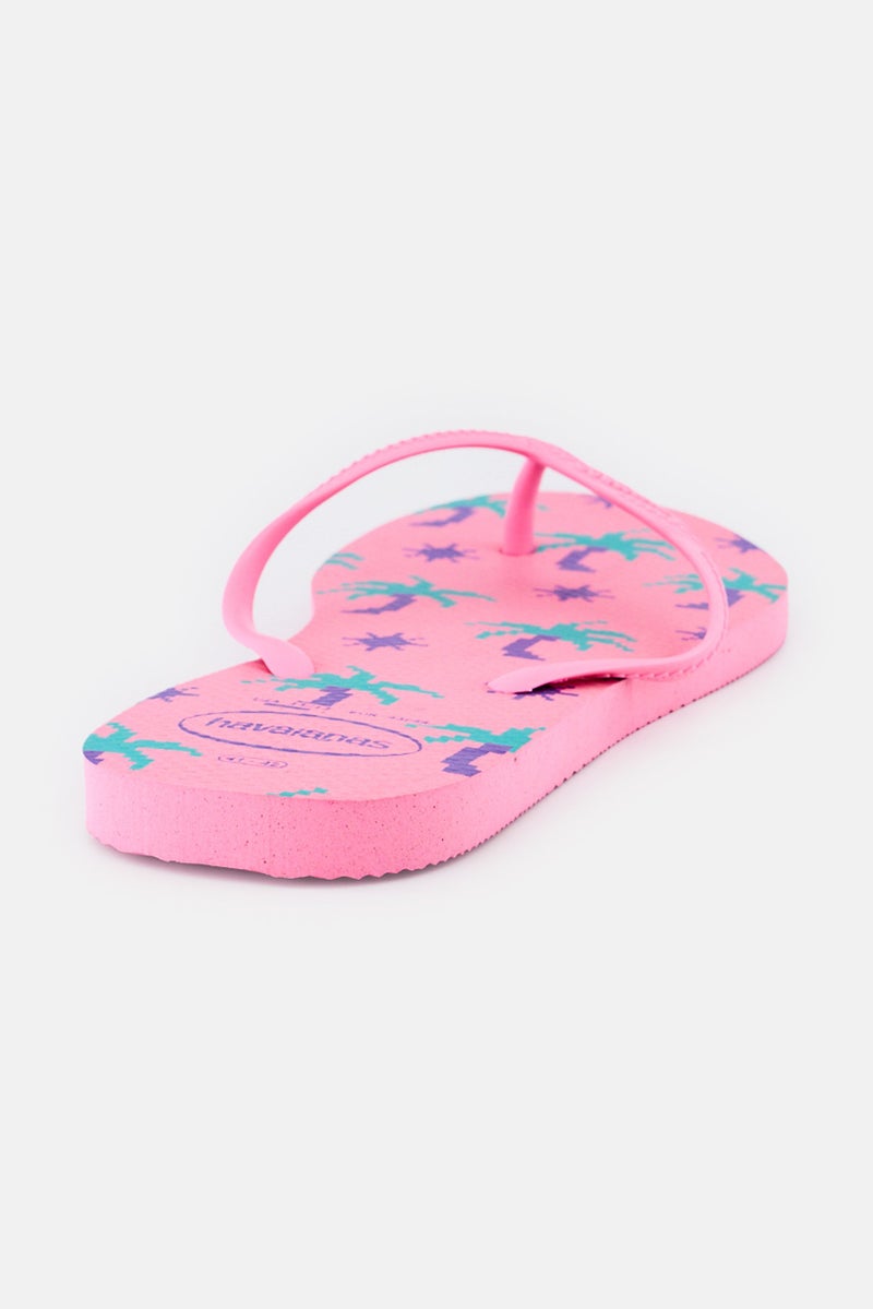 Havaianas Women Style 2 Graphic Print Slip On Slippers, Multicolor - Image 3