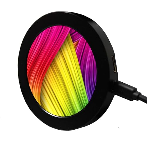 VSDISPLAY 2.8 Inch Round LCD Display Screen 480x480 IPS for PC Computer Case Building CPU/GPU Temperature Sensor Panel DIY Accessories - Image 2