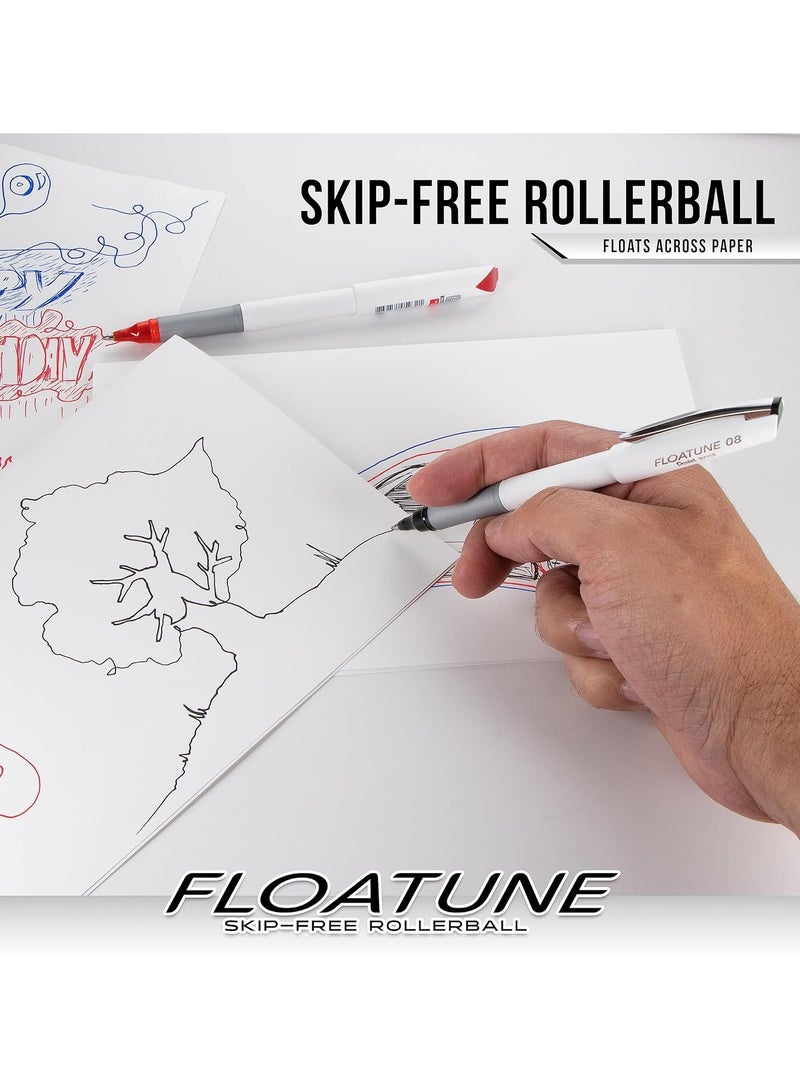 Pentel Floatune Advance Roller Pen 1.0mm Black - Image 3