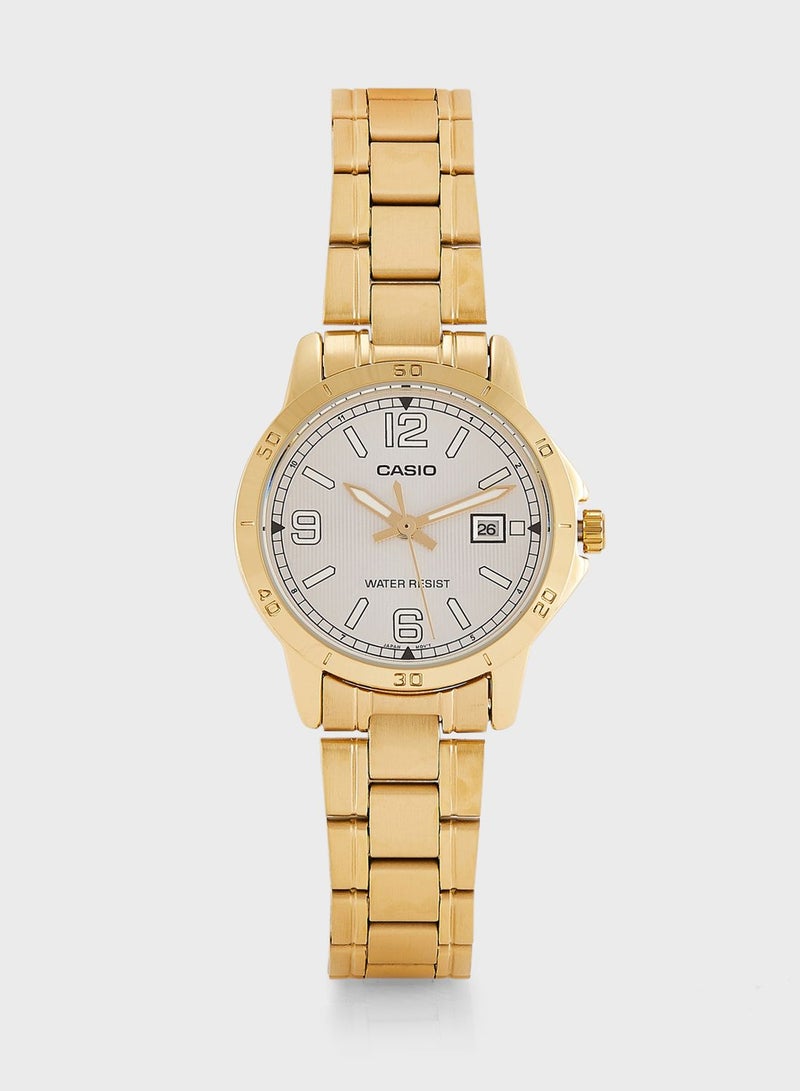 CASIO Steel Strap Analog Watch - Image 1