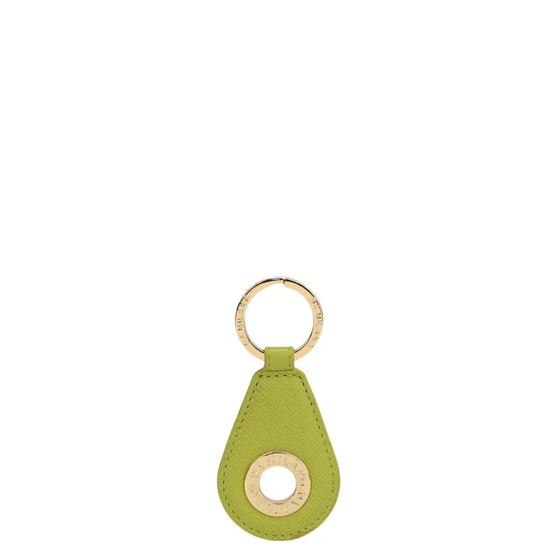 Da Milano Franzy Leather Key Chain - Lime