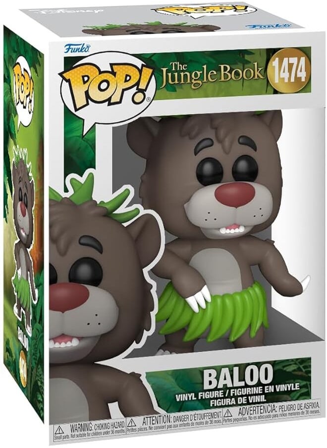 Funko Funko Pop! Cartoon Animation: Disney - The Jungle Book S2 - Baloo #1474 