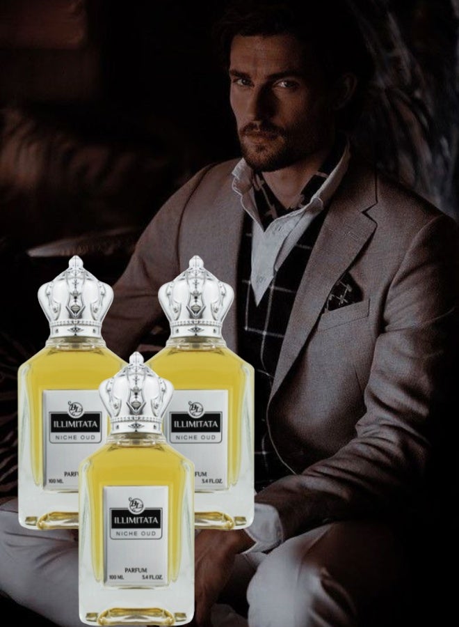 بي إل 3 قطع عطر إليميتاتا نيش عود 100مل - Image 1