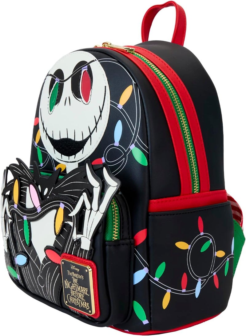 Loungefly Loungefly Disney NBC Smiling Jack Light Up Mini Backpack - Image 3