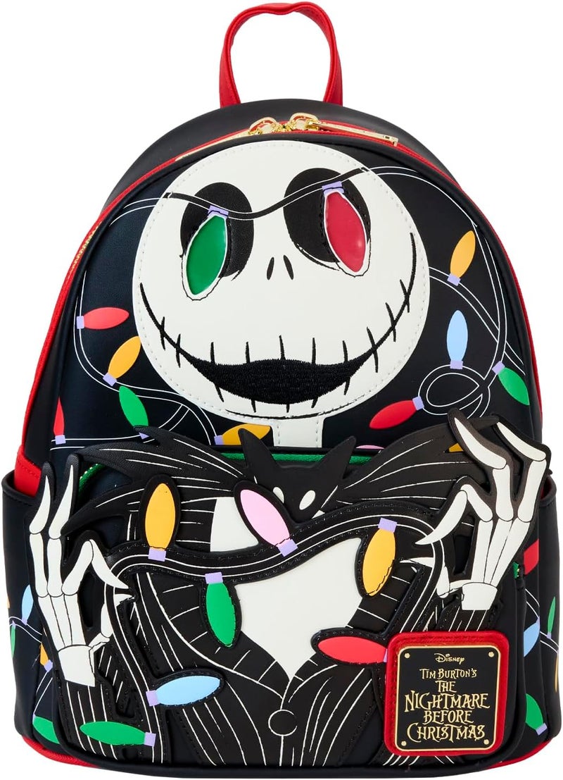 Loungefly Loungefly Disney NBC Smiling Jack Light Up Mini Backpack - Image 1