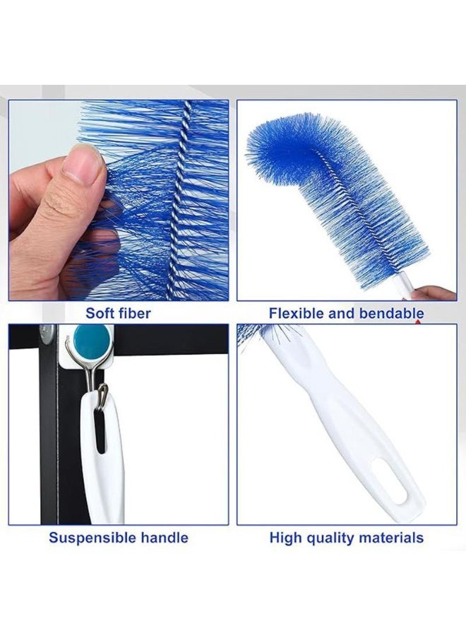 Bendable Microfiber Head,Reusable Dust Remover,Fan Cleaner Brush,Duster,Cleaner Brush,Washable,ldeal for Ceiling Fan Blades,Curtains,Air Vents,Cars  Et. - Image 1