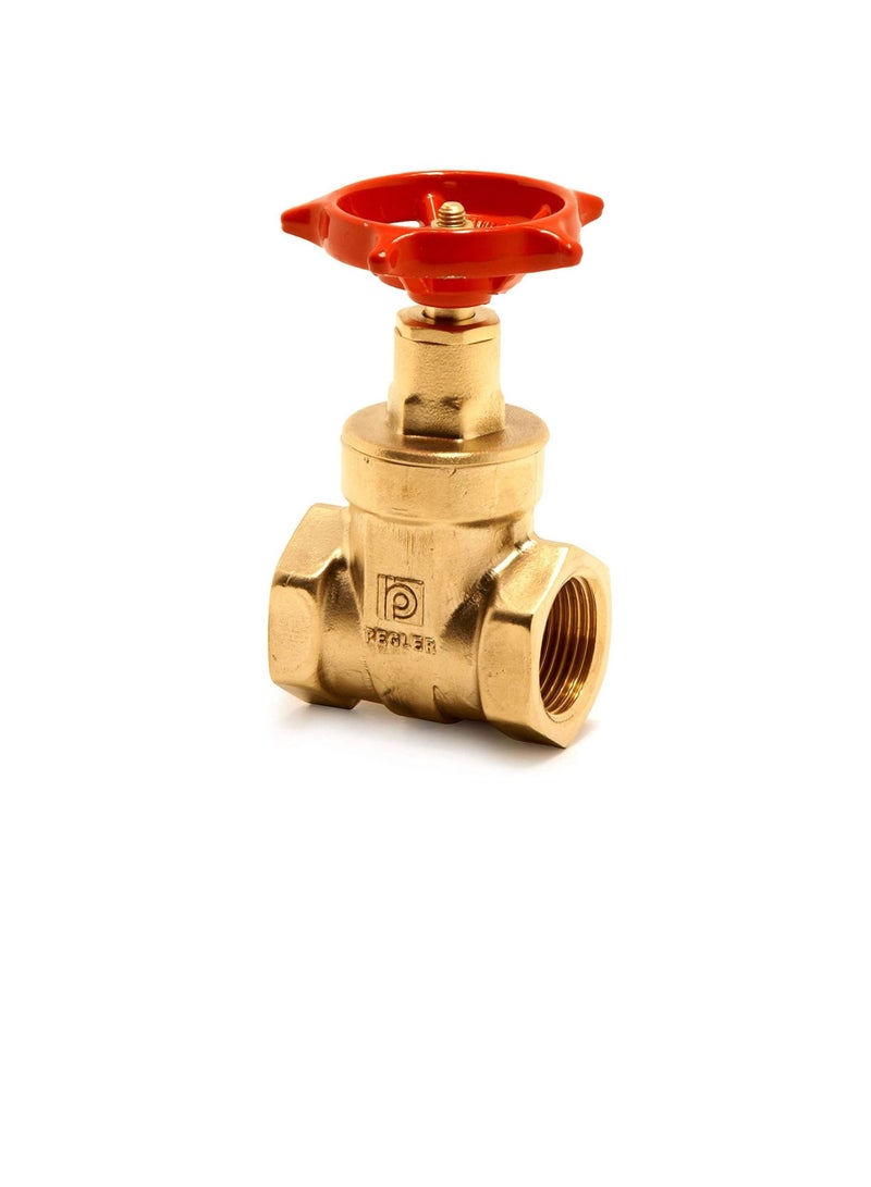 PEGLER Brass Gate Valve 1/2 inch - Image 3