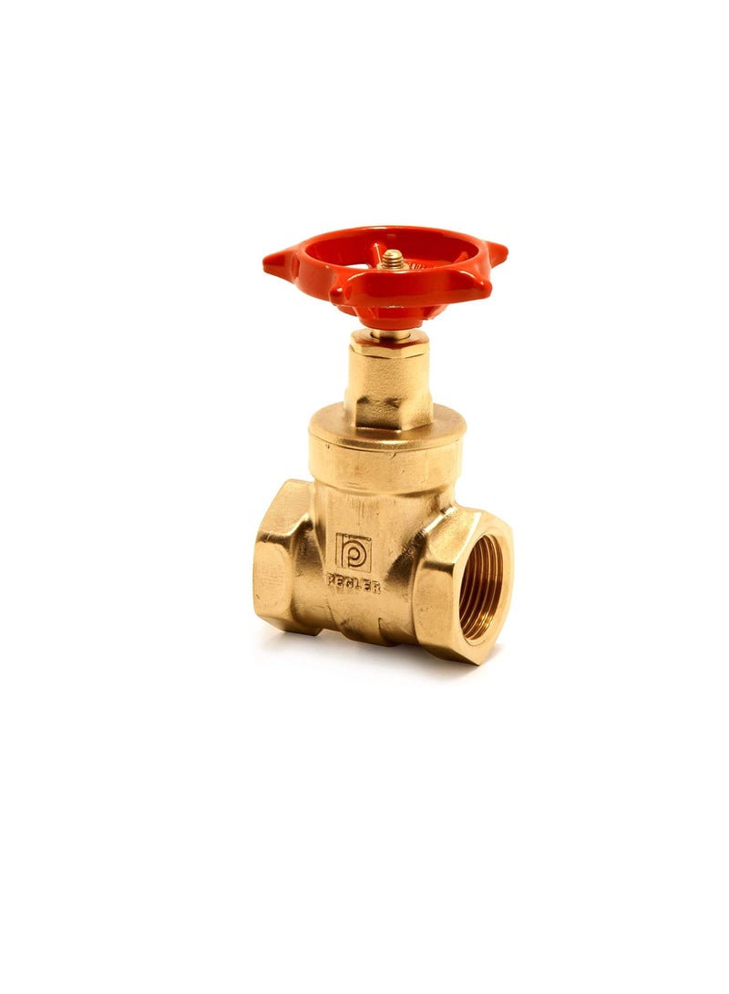 PEGLER Brass Gate Valve 1/2 inch - Image 1