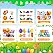GOAUS Easter Egg Fillers Party Favors for Kids 220 pcs Small Toys and 100 Eggs Easter Bag Stuffers Prizes for Filling Stuffing - Image 4