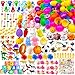 GOAUS Easter Egg Fillers Party Favors for Kids 220 pcs Small Toys and 100 Eggs Easter Bag Stuffers Prizes for Filling Stuffing - Image 2