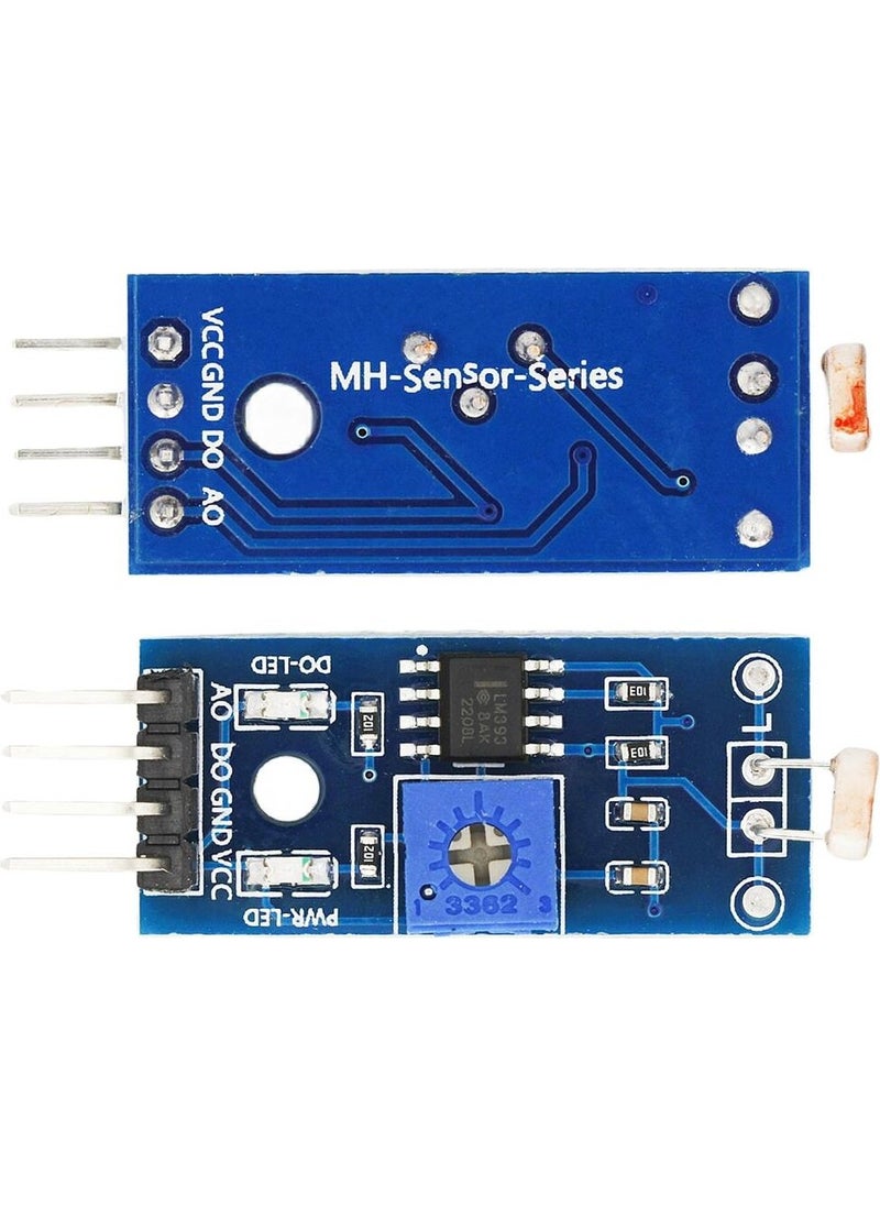 Hobi Mekatronik - Hobi Mechatronics LDR Light Sensor Module (4 Pin) - LM393 - Arduino Compatible - Image 1