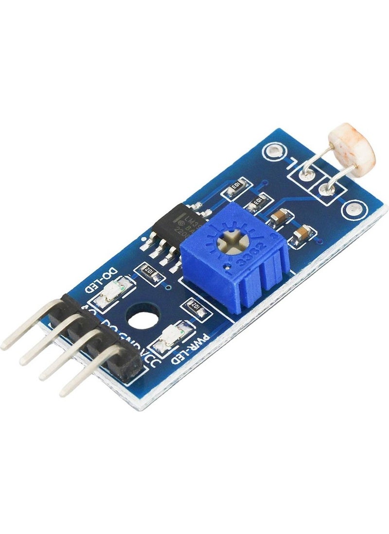 Hobi Mekatronik - Hobi Mechatronics LDR Light Sensor Module (4 Pin) - LM393 - Arduino Compatible - Image 1