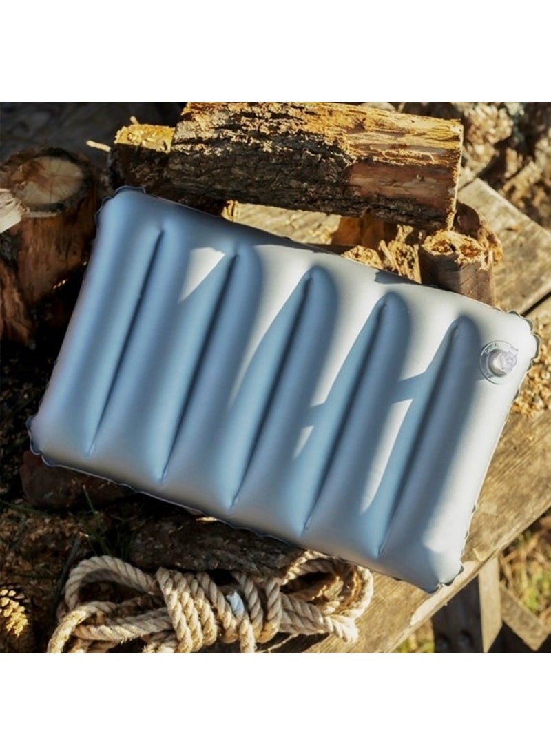 INTEX - Inflatable Pillow - Travel Pillow - Camping Pillow - Inflatable Pillow - Inflatable Velvet Pillow - Sea Pillow - Beach Pillow - Image 1