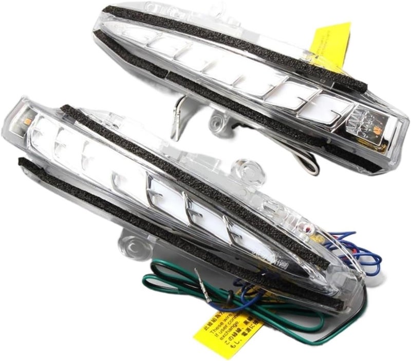 QASULER Dynamic Turn Signal Lights for Toyota Alphard Vellfire - Image 2