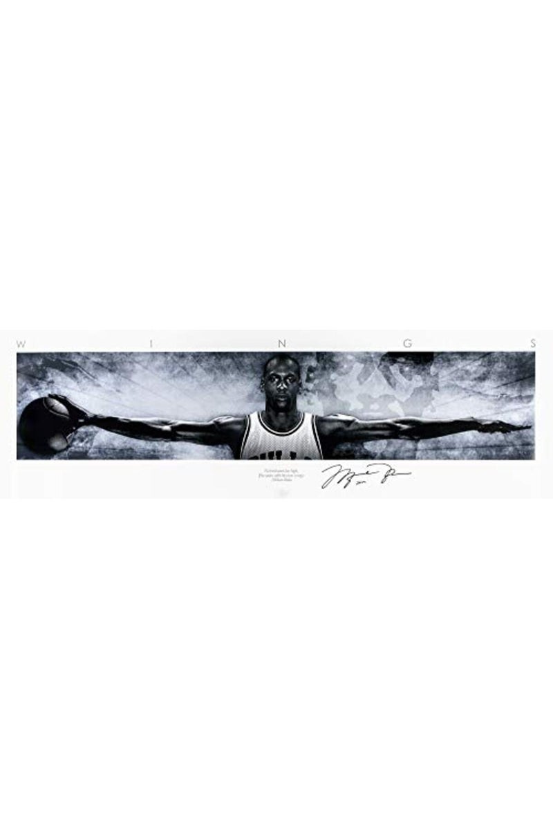 Tallenge - Michael Jordan - No Bird Soars Too High If He Soars with His Own Wings - Small Poster Paper (18 x 7 inches) - Image 2
