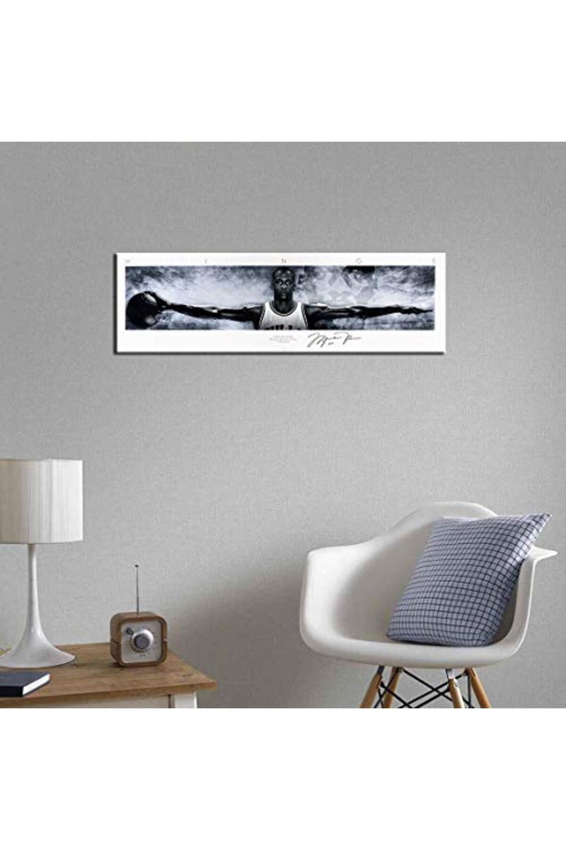 Tallenge - Michael Jordan - No Bird Soars Too High If He Soars with His Own Wings - Small Poster Paper (18 x 7 inches) - Image 3