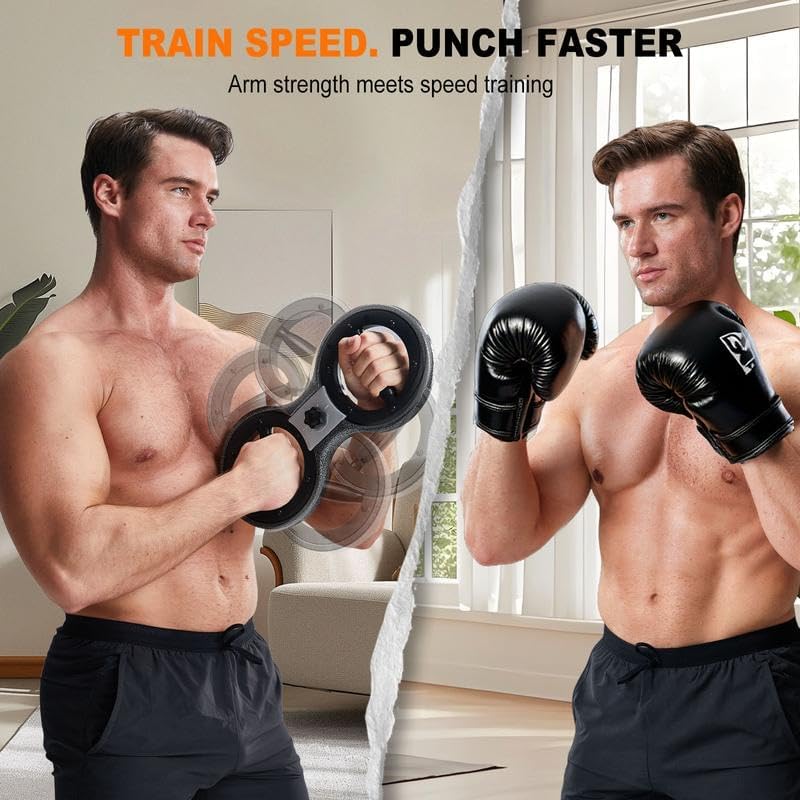 Hot Wave HOTWAVE Burn Machine Plus – 360° Rotating Arm Trainer for Full Body Workout & Boxing Training - Image 2