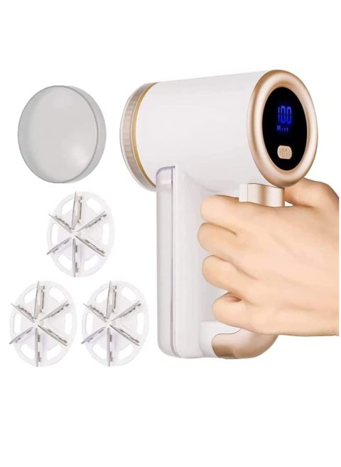 Fabric Shaver, Electric Commercial Lint Remover with LED Display and Big Trash Box 3-Speeds for Removing Fuzz and Pill from Clothes