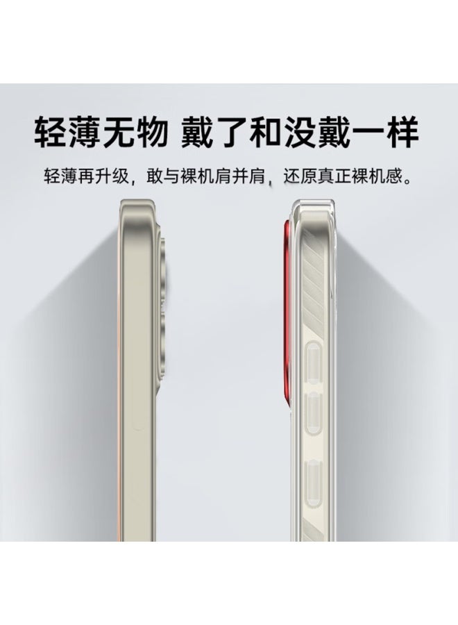 Purecolor Redmi K90 Pro Max Full-coverage Shockproof Ultra-thin Simple Protective Transparent Case With Camera Protection For Men And Women - Image 2