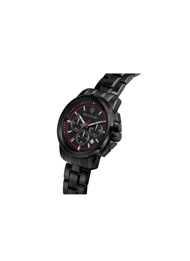 Maserati - Men's Sucesso Chrono Black Dial Watch - R8873621014 - Image 1