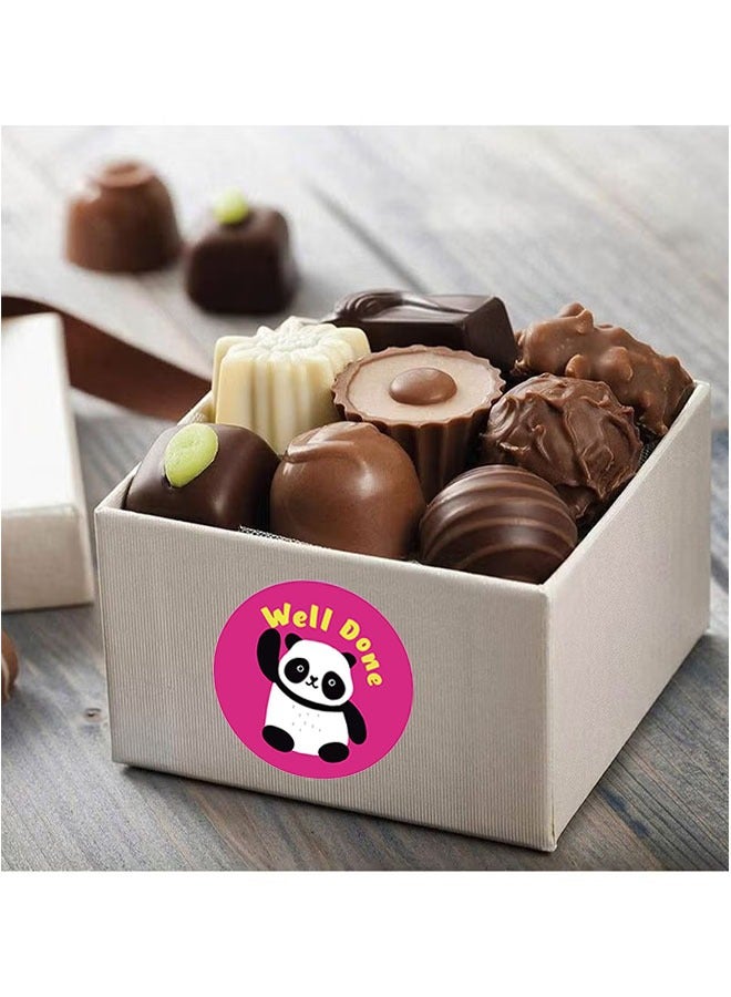 2000PCS reward stickers, teacher reward stickers school stickers 4 roll motivational stickers in 24 designs for children students teachers classroom - Image 3