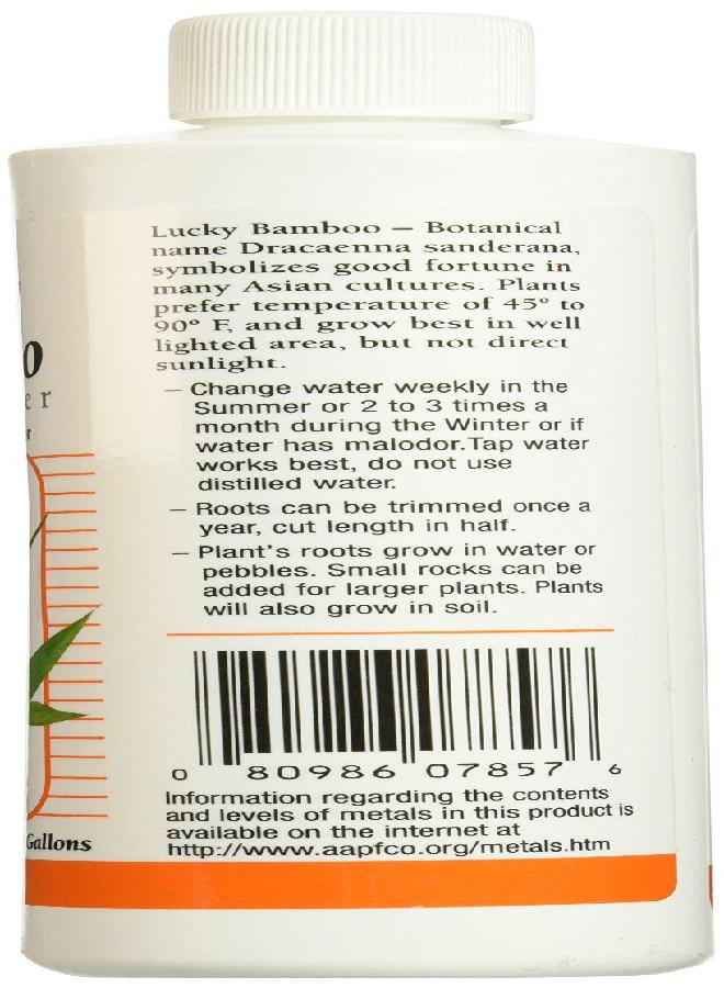 Grow More Lucky Bamboo Fertilizer (2-2-2) - 8oz of USA-Made & Concentrated Liquid Plant Food That Makes 48 Gallons - Outdoor & Indoor Bamboo Plant Food for Fast Growth - Image 2