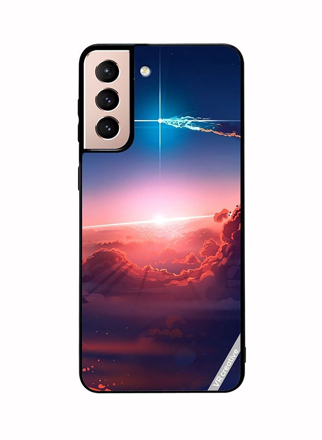 VR CREATIVE Protective Case Cover For Samsung Galaxy S21 Plus 5G Nature Light Design Multicolour - Image 1