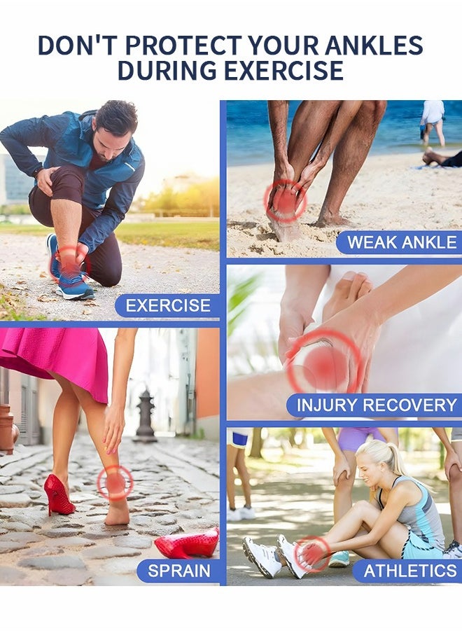 Right -footed And Right Ankle Support, Adjustable Ankle Brace, Sprained Ankle, Stabilizing Ligament Support, Support For Bottom Fasciitis, Exercise Protective Supplies