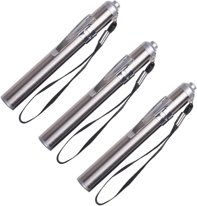 3Pcs Ultra Bright Rechargeable Flashlight Moon Light for Outdoor Camping Hiking - Image 1