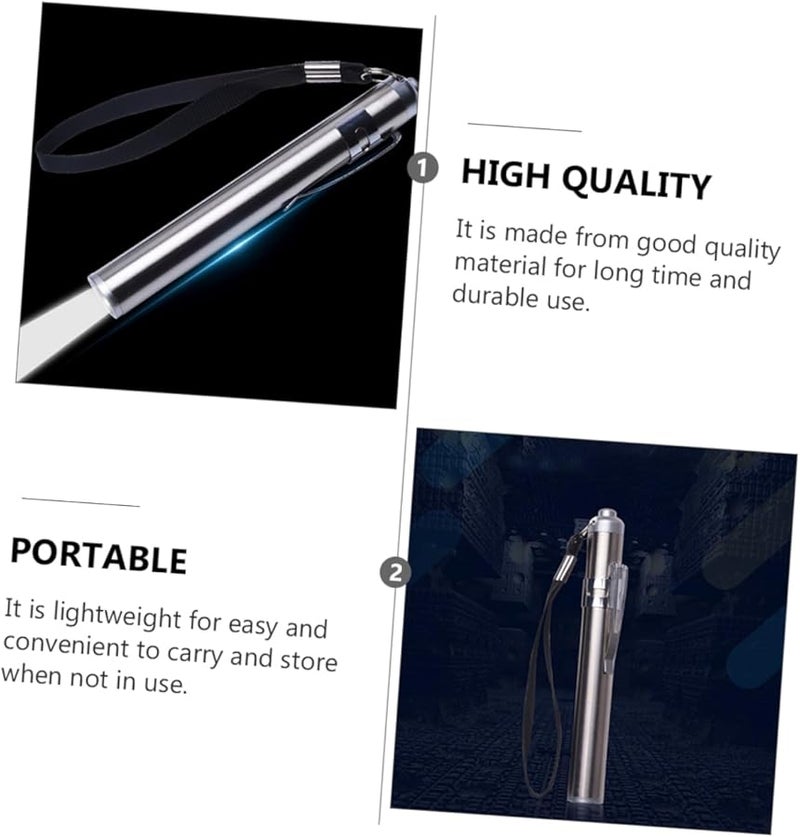 3Pcs Ultra Bright Rechargeable Flashlight Moon Light for Outdoor Camping Hiking - Image 5