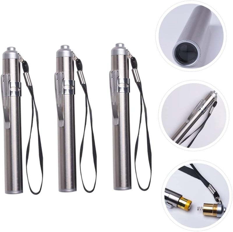 3Pcs Ultra Bright Rechargeable Flashlight Moon Light for Outdoor Camping Hiking - Image 4
